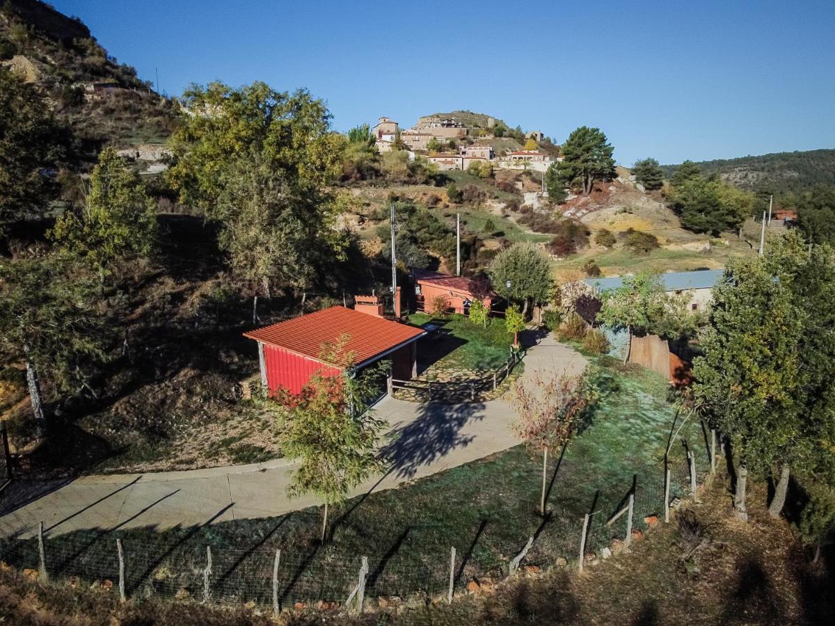 Casa Rural Manitoba Luxe Buenache de la Sierra Bagian luar foto