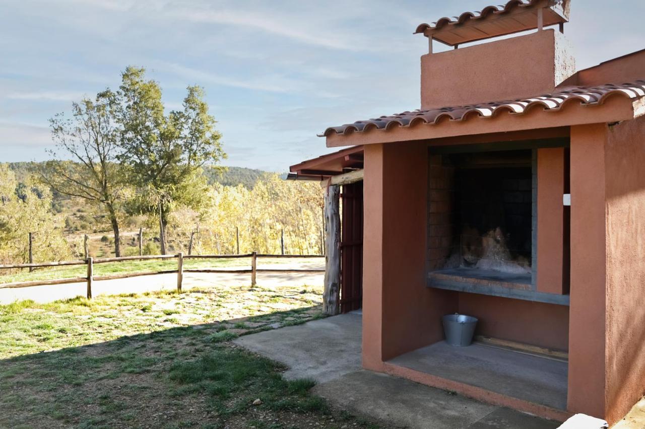 Casa Rural Manitoba Luxe Buenache de la Sierra Bagian luar foto