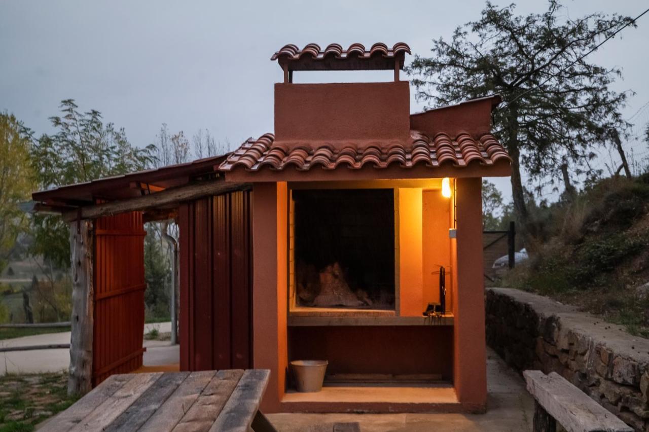Casa Rural Manitoba Luxe Buenache de la Sierra Bagian luar foto